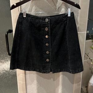 Black Denim Skirt Never Worn